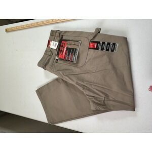 Wrangler Riggs Workwear Carpenter Pants Tan Relaxed Fit 44x30 Mens